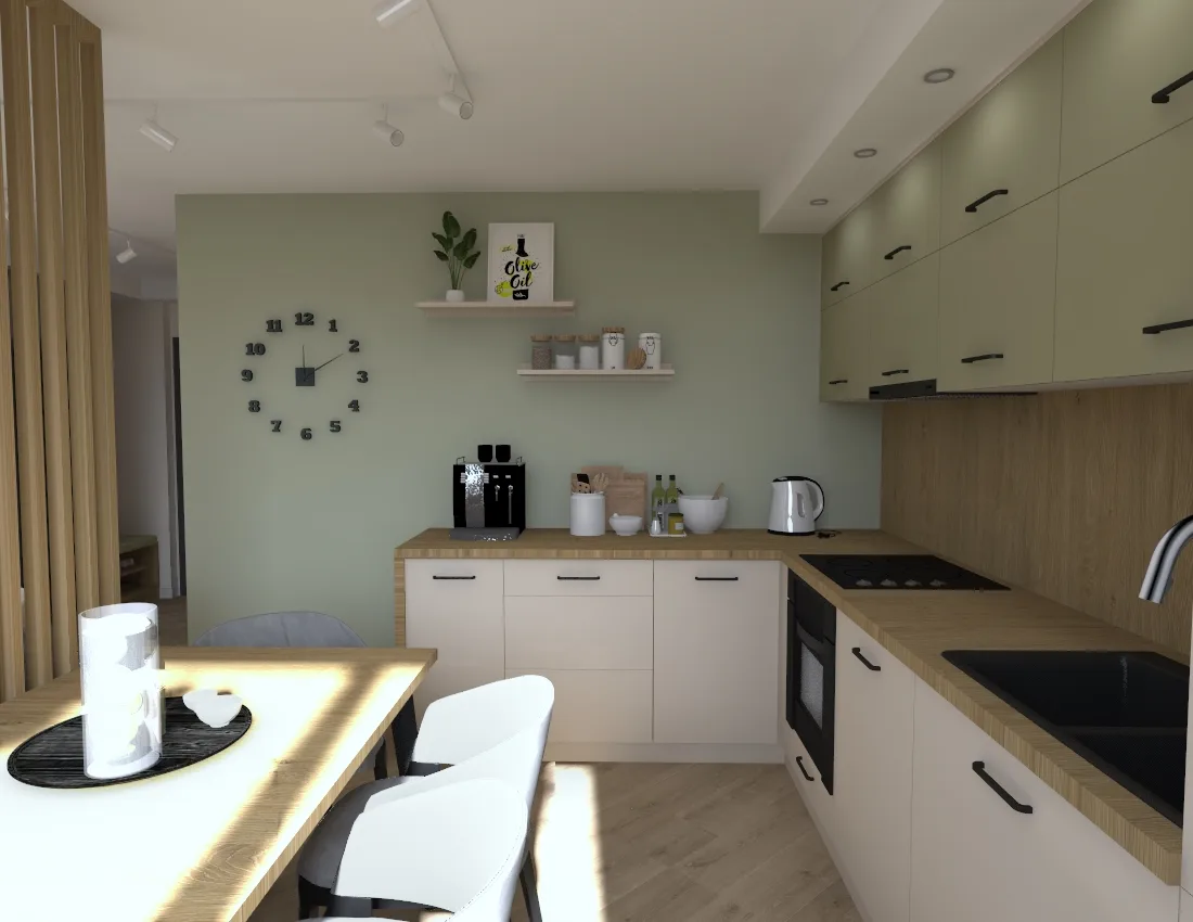 Nowoczesne mieszkanie w centrum Rybnika – projekt