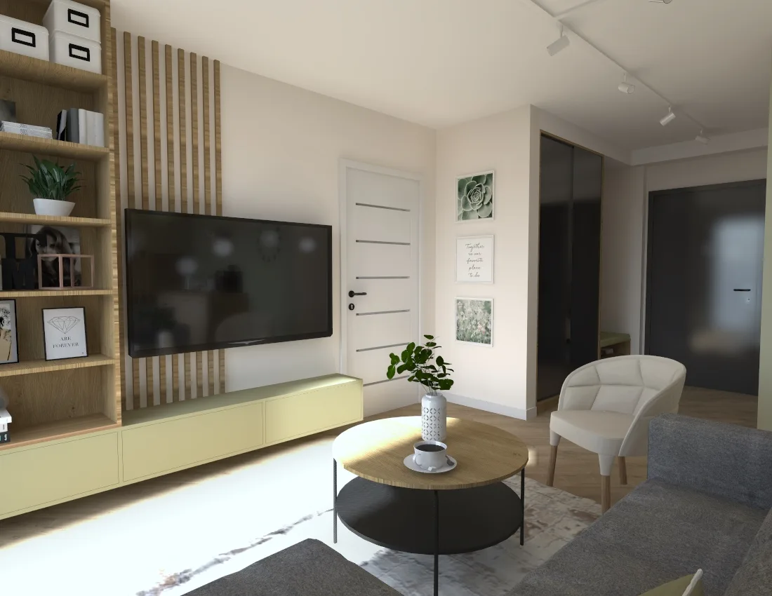 Nowoczesne mieszkanie w centrum Rybnika – projekt