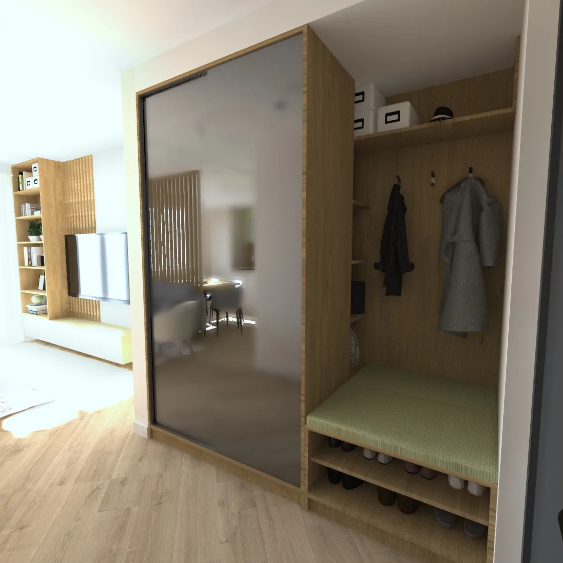 Nowoczesne mieszkanie w centrum Rybnika – projekt