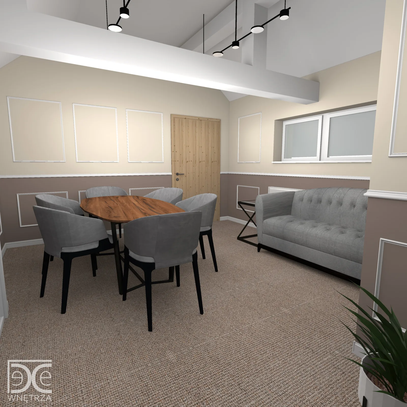 Kancelaria adwokacka w stylu glamour – projekt