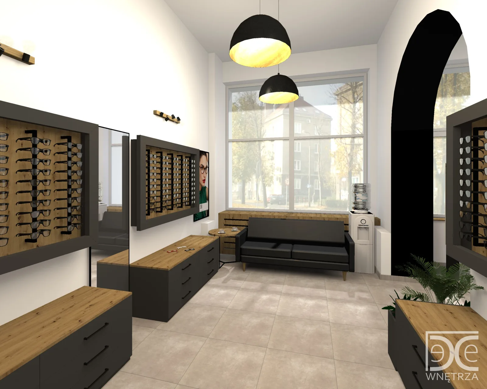 Projekt salonu optycznego