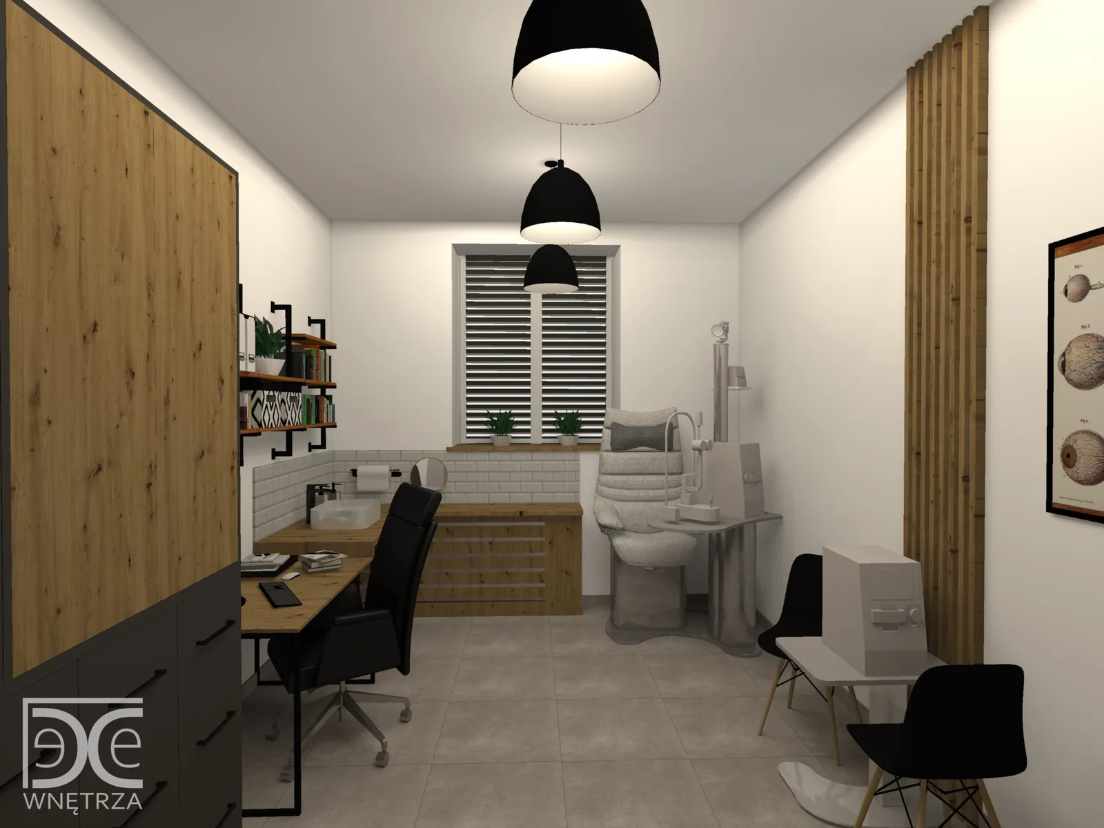 Projekt salonu optycznego