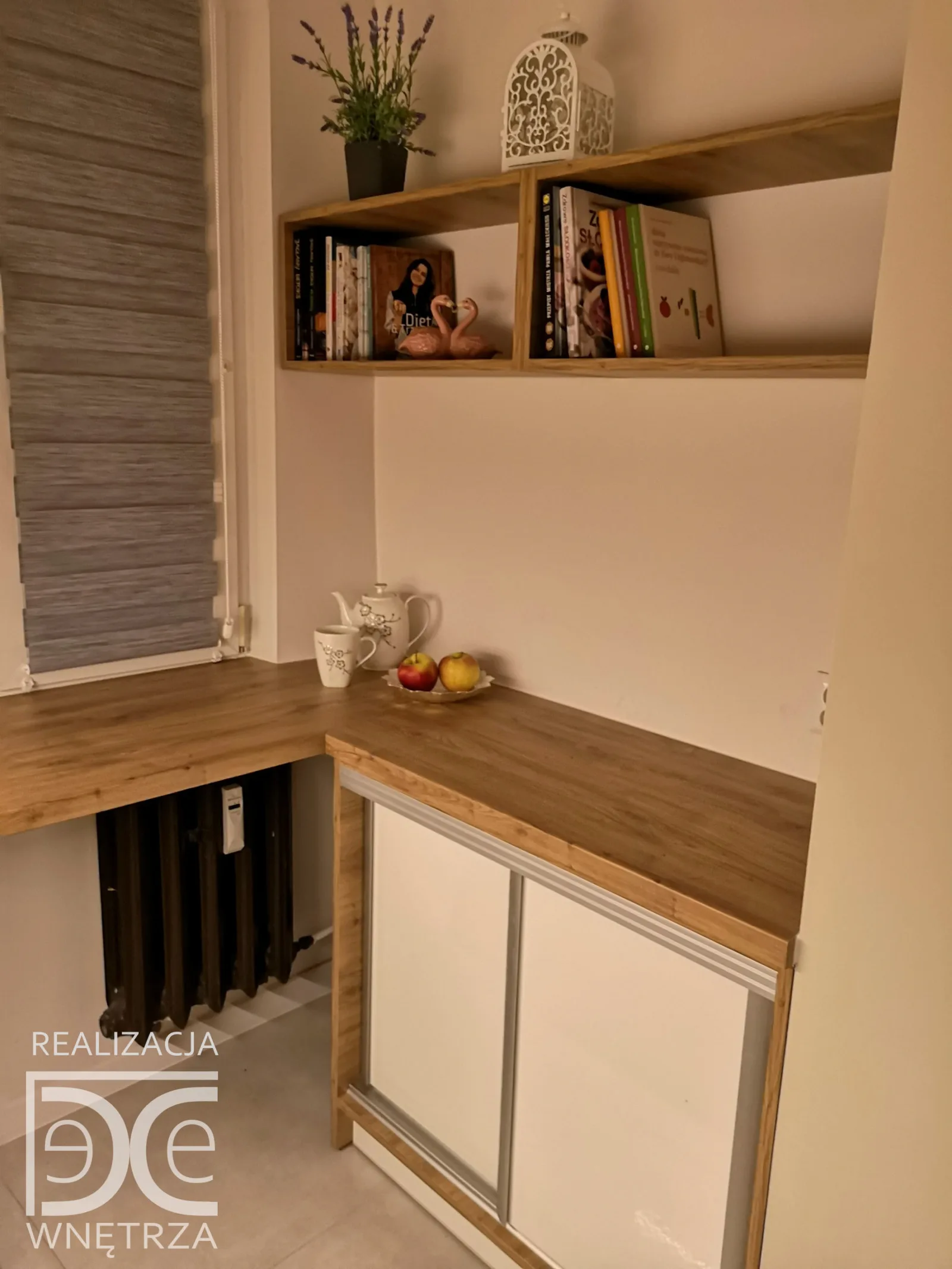 Kuchnia z dużą ilością drewna – projekt i realizacja