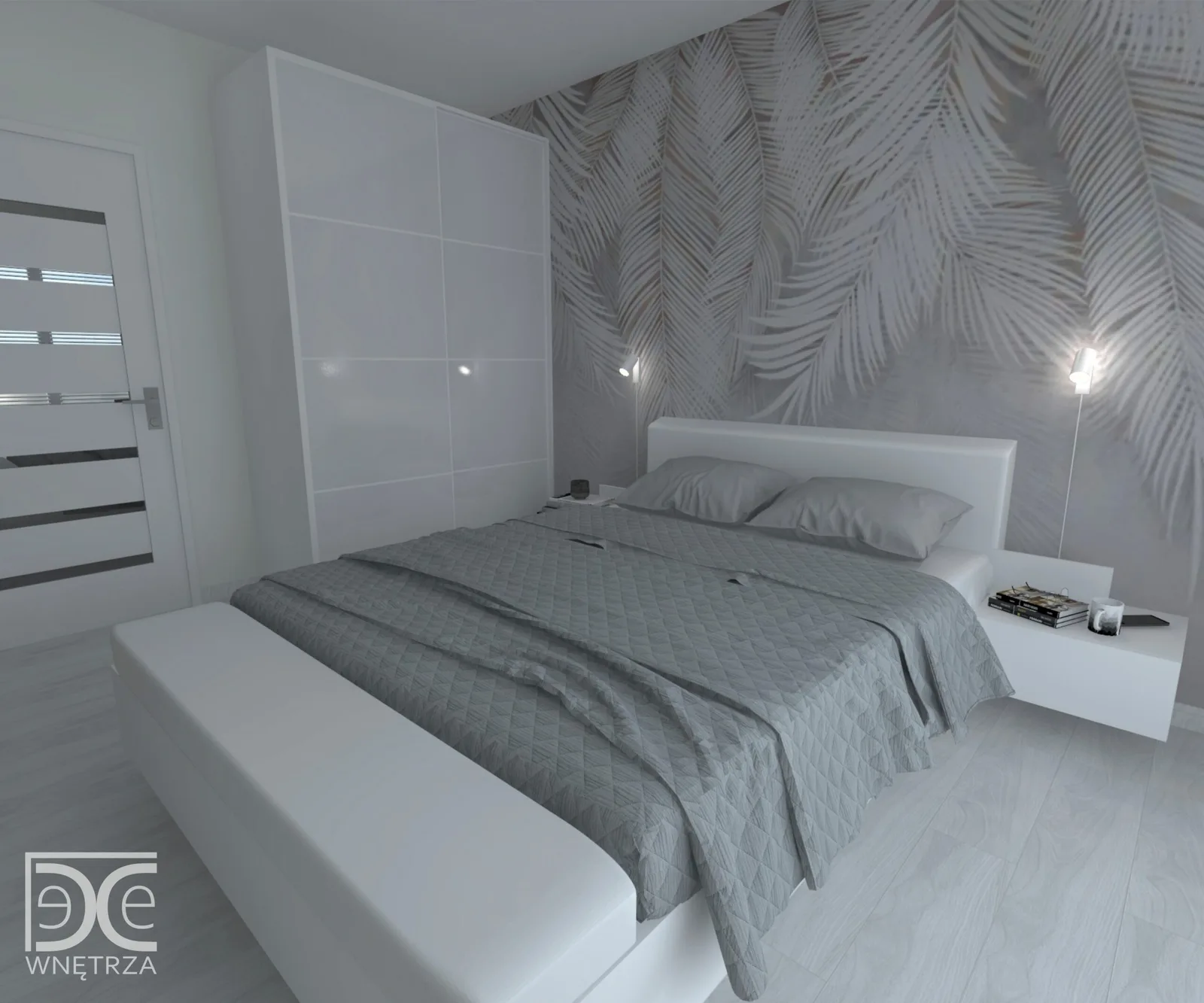 Projekt mieszkania w centrum Żor w stylu nowoczesnym